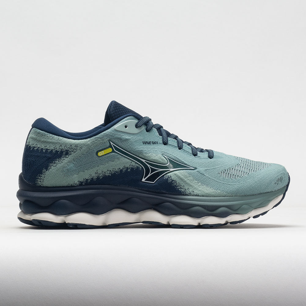 Mizuno Wave Sky 7 Men's  Mineral Blue/Snow White