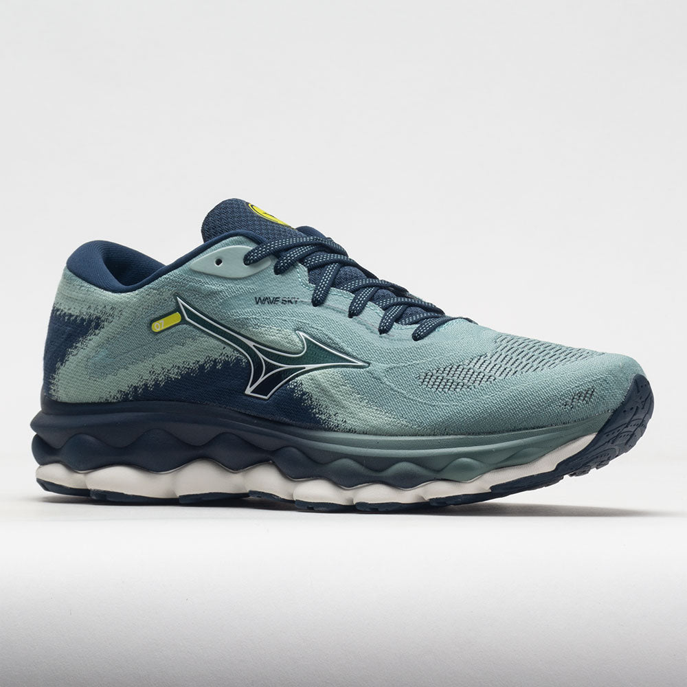 Mizuno Wave Sky 7 Men's  Mineral Blue/Snow White