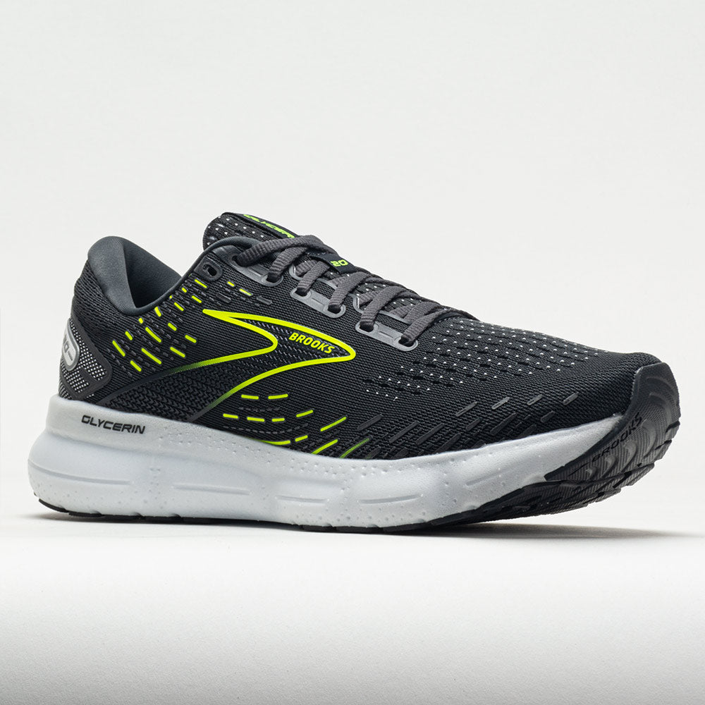 Brooks Glycerin 20 Men's  Ebony/White/Nightlife