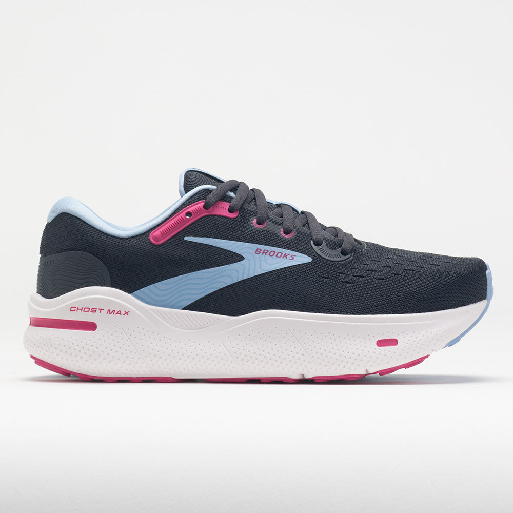Brooks Ghost Max Women's  Ebony/Open Air/Lilac Rose