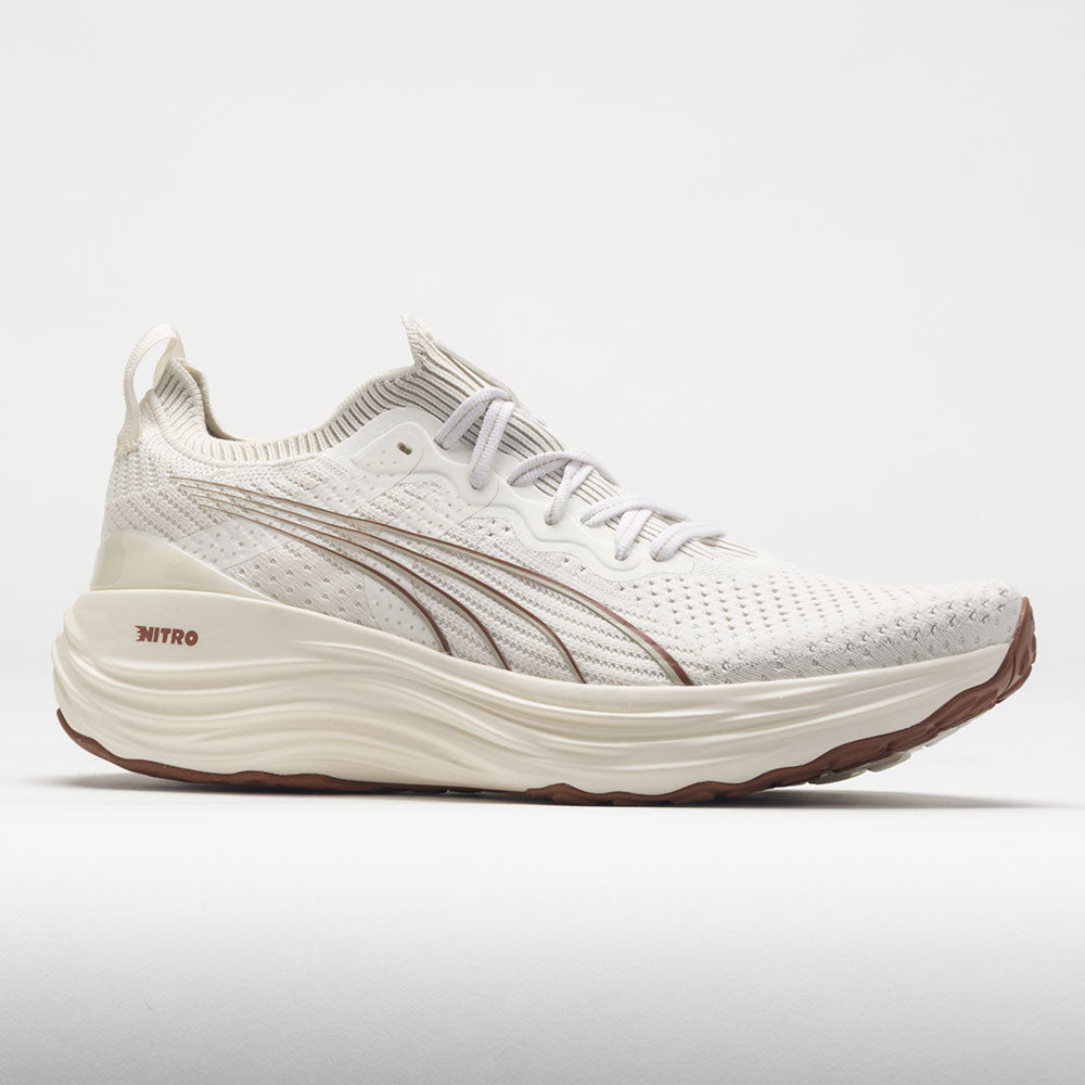 Puma ForeverRun Nitro Knit Women's  Warm White/Teak