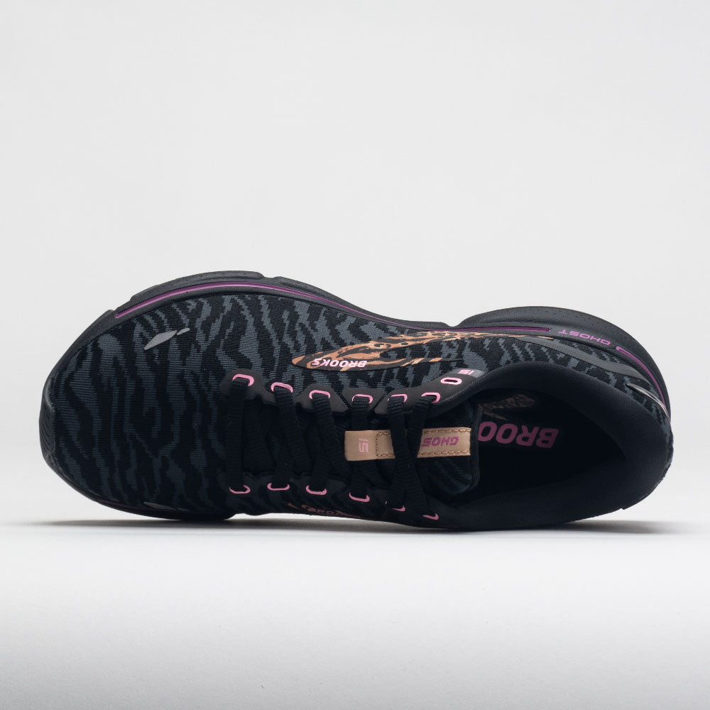 Brooks Ghost 15 Women's  Run Wild Black/Spring Circus/Sunburn
