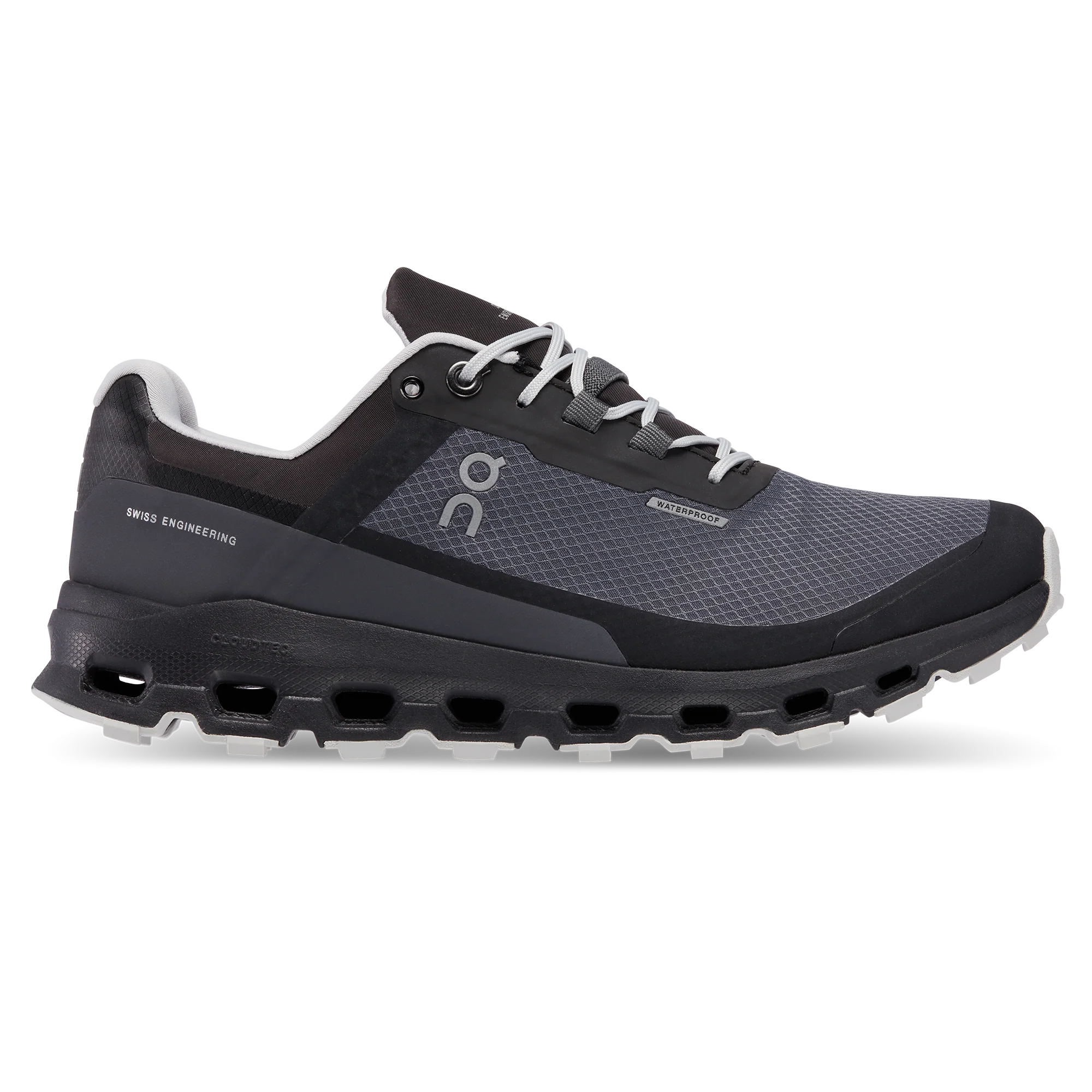 Women's On Cloudvista Waterproof, Eclipse Black, 10 B Medium