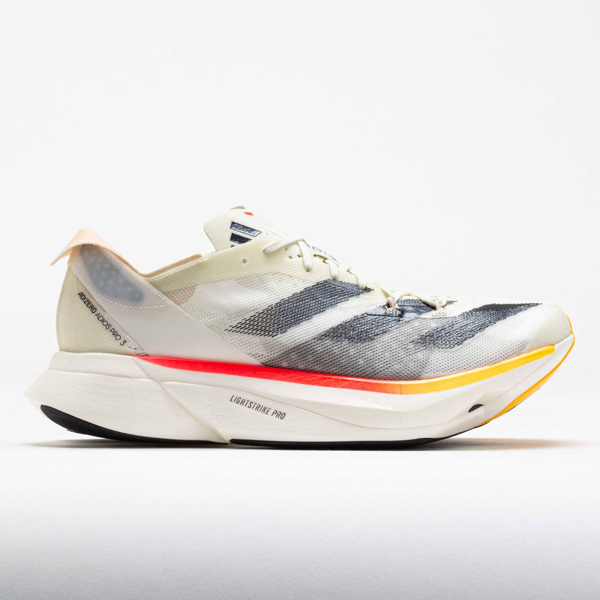 adidas adizero Adios Pro 3 Men's  Ivory/Core Black/Crystal Sand