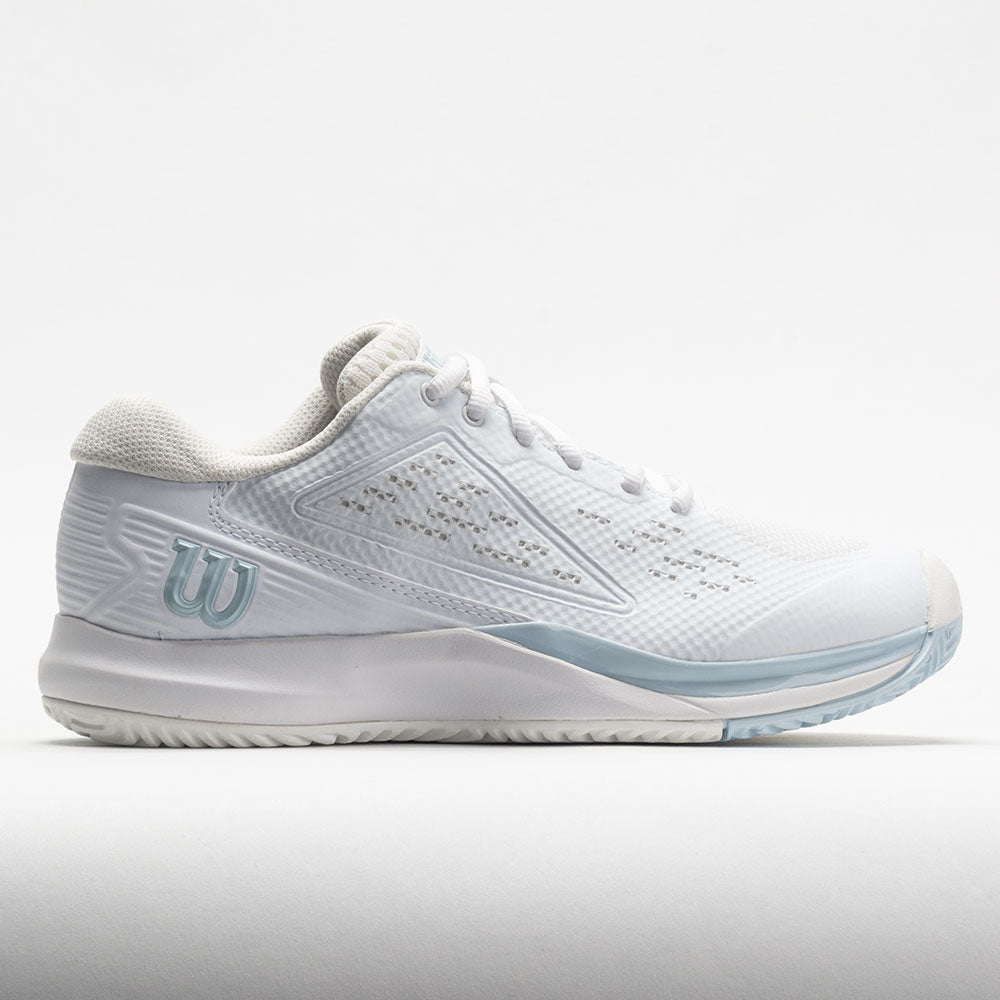 Wilson Rush Pro Ace Women's  White/White/Baby Blue