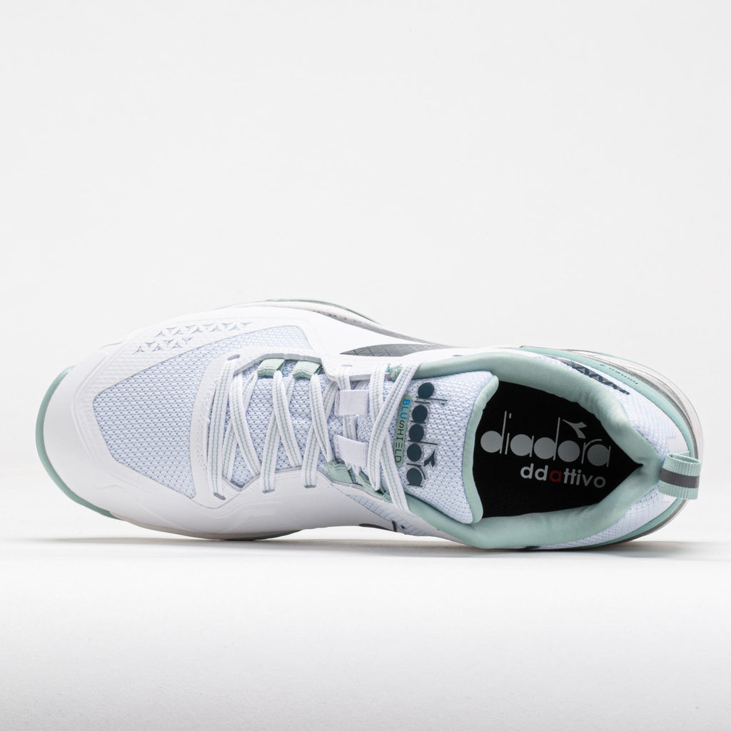 Diadora Blushield Torneo 2 Clay Women's  White/Legion Blue/Surf Spray