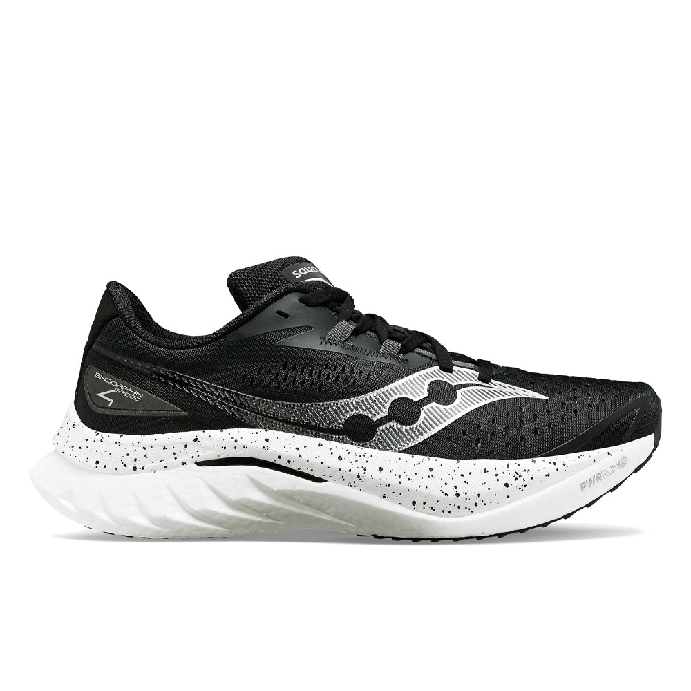 Men's Saucony Endorphin Speed 4, Black, 12.5 D Medium