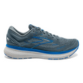 Men's Brooks Glycerin 19, Quarry/Grey/Dark Blue, 10 2E Wide
