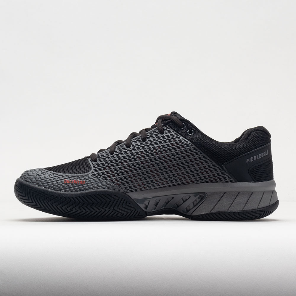 K-Swiss Express Light Pickleball Men's  Steel Gray/Jet Black/Orange