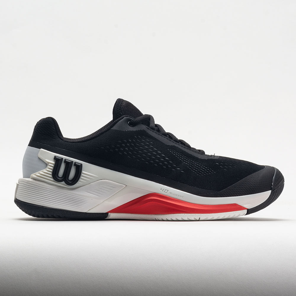 Wilson Rush Pro 4.0 Men's  Black/White/Poppy Red