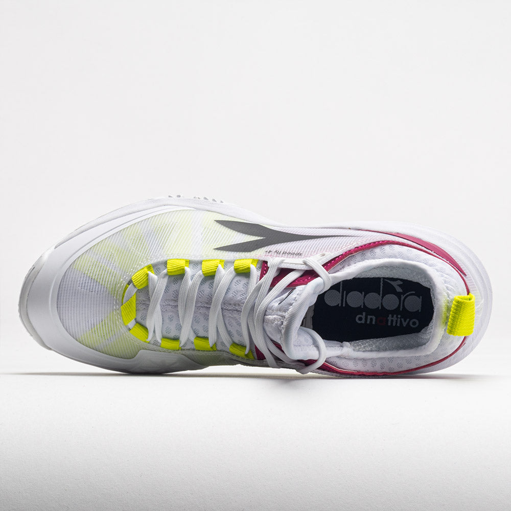 Diadora Speed Blushield Fly 4+ Clay Women's  White/Black/Vivacious