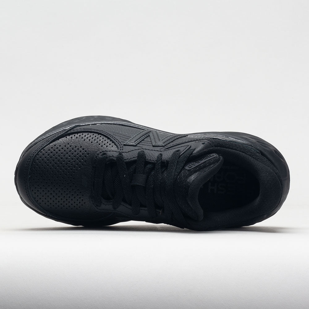 New Balance Fresh Foam X 840v1 Leather Men's  Black/Black/Blacktop