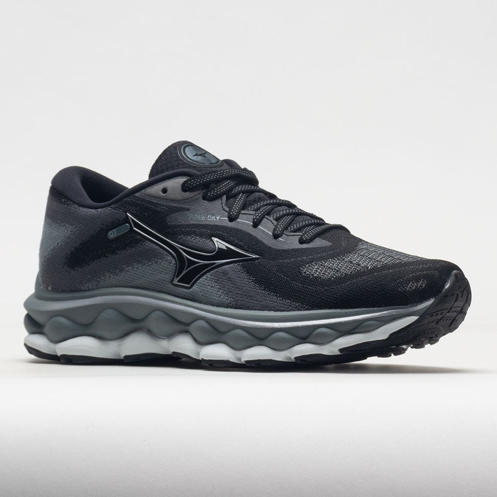 Mizuno Wave Sky 7 Women's  Black/Silverstar