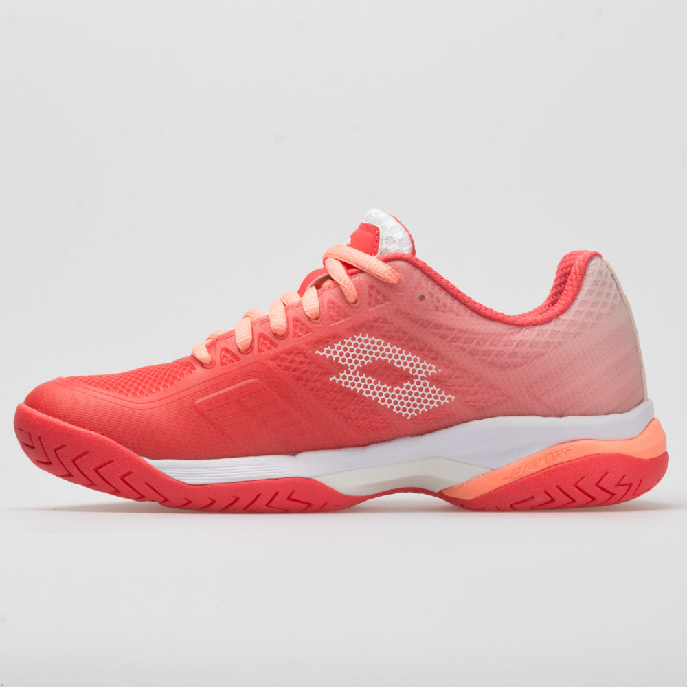 Lotto Mirage 300 II Speed Women's  Red Fluo/All White/Vivid Rose