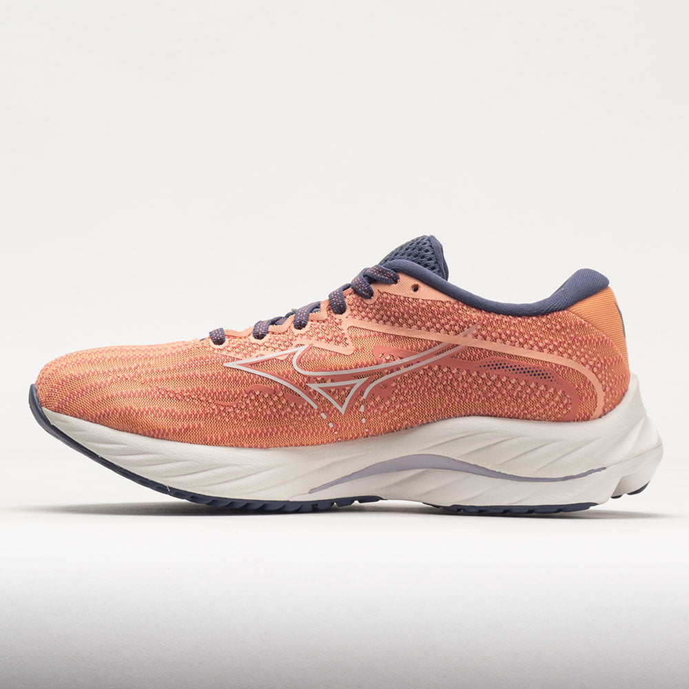 Mizuno Wave Rider 27 Mesh Women's  Coral Reef/Snow White