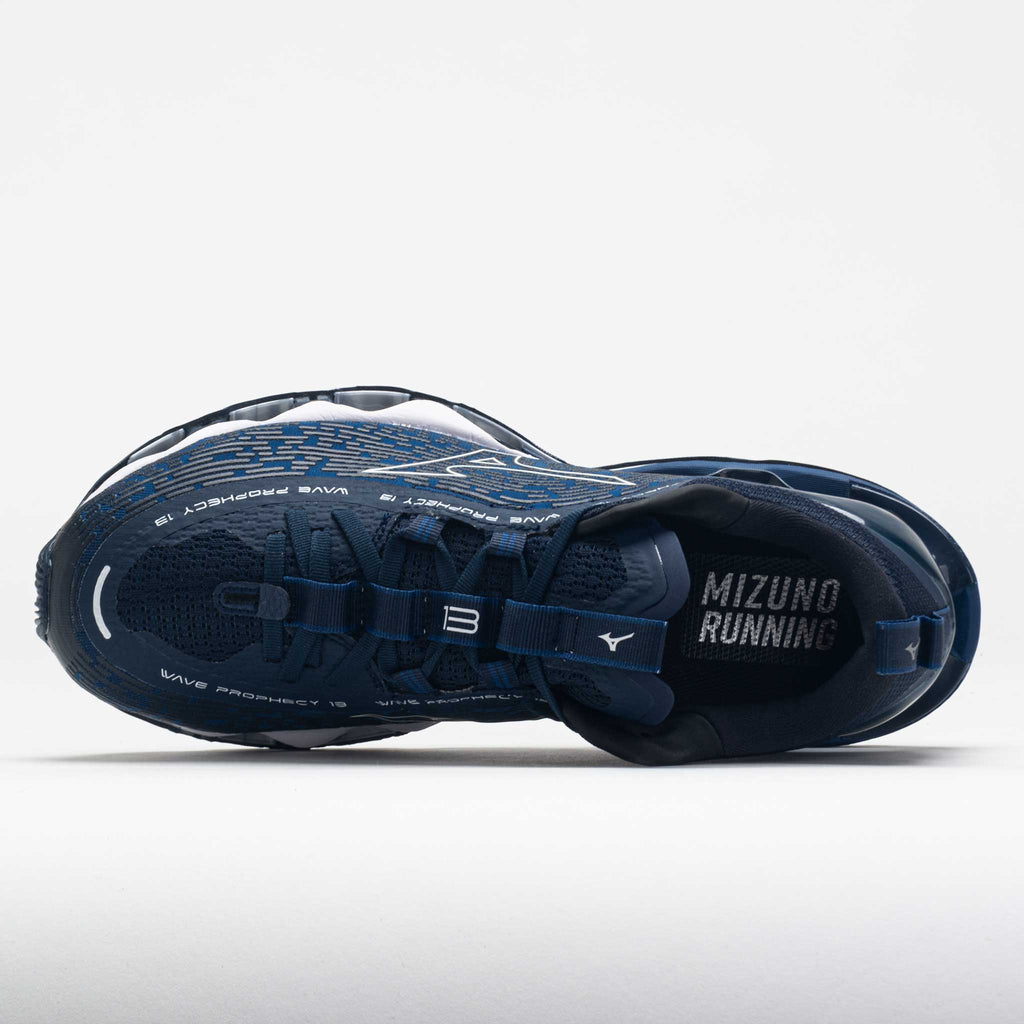 Mizuno Wave Prophecy 13 Men's  Navy Peony/White