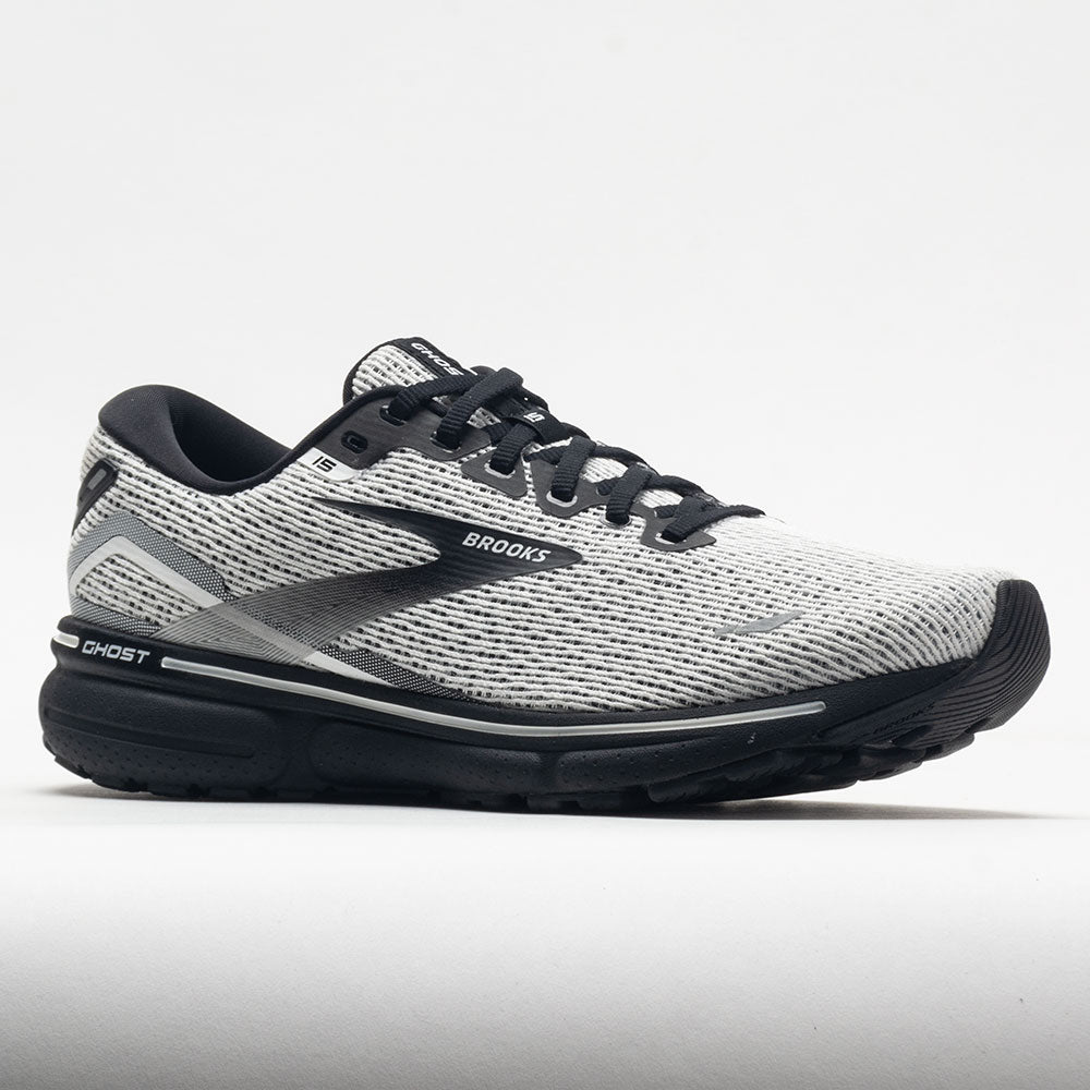 Brooks Ghost 15 Men's  White/Black