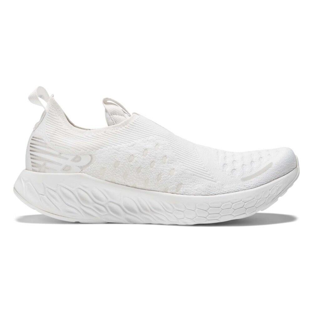 Women's New Balance Fresh Foam X 1080 Unlaced, White/White, 8.5 D Wide