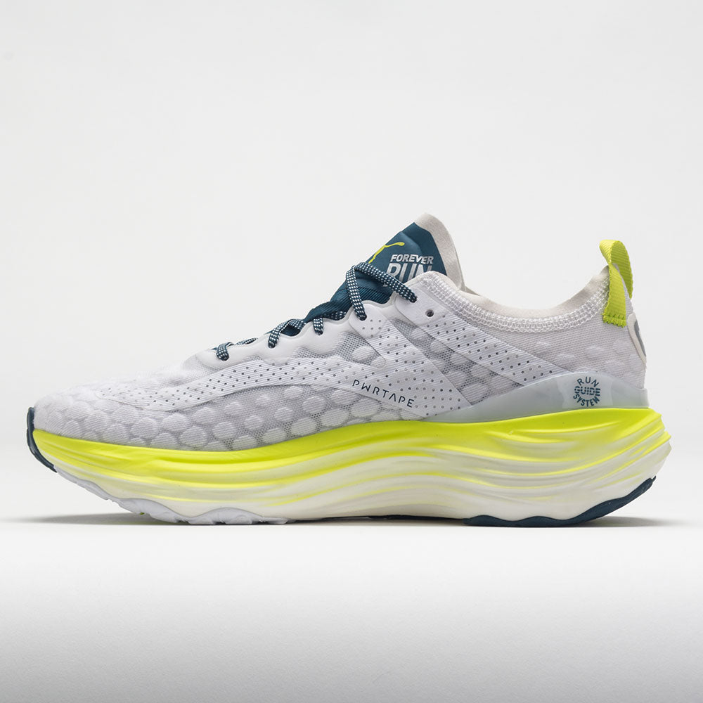 Puma ForeverRun Nitro Men's  Puma White/Ocean Tropic/Lime Pow