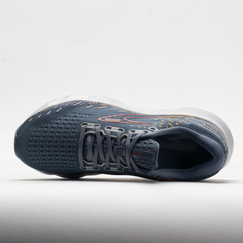 Brooks Glycerin 20 Men's  Grey/Chili Oil/Orange