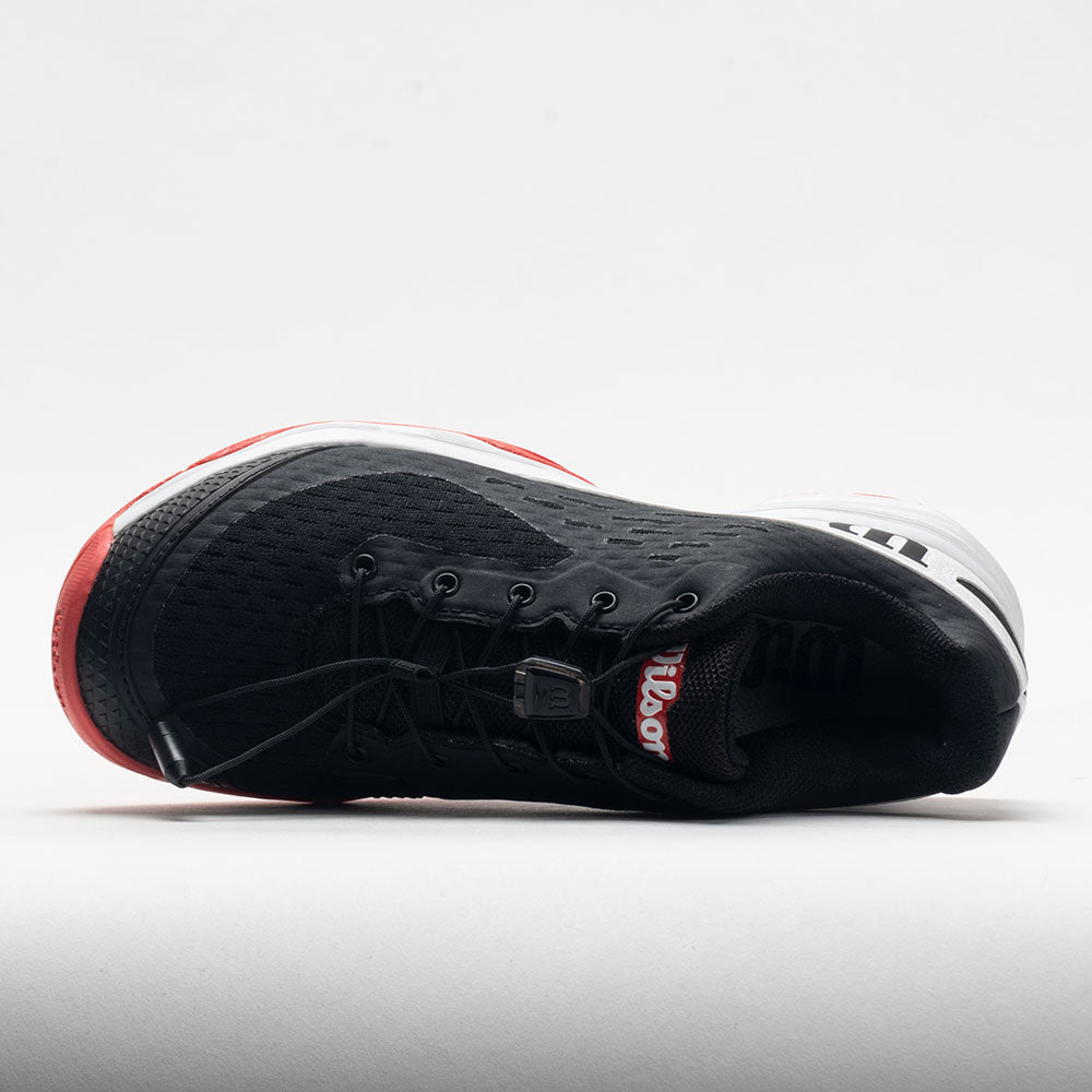 Wilson Rush Pro 4.0 Junior  Quick Lace Black/White/Poppy Red