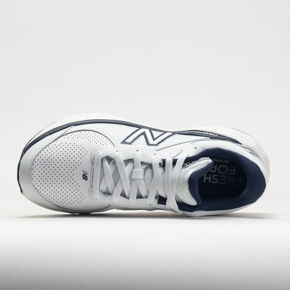 New Balance Fresh Foam X 840v1 Leather Men's  White/Team Navy