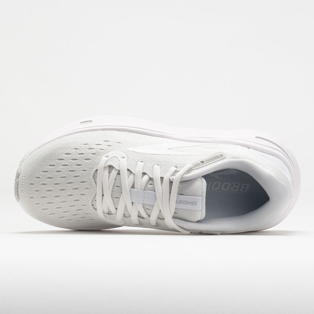 Brooks Ghost Max Men's  White/Oyster/Metallic Silver