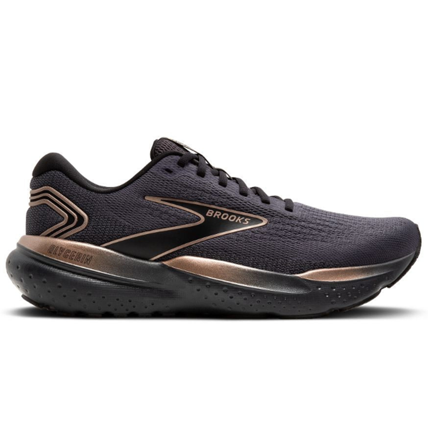 Women's Brooks Glycerin 21, Ebony/Black/Taupe, 10 B Medium