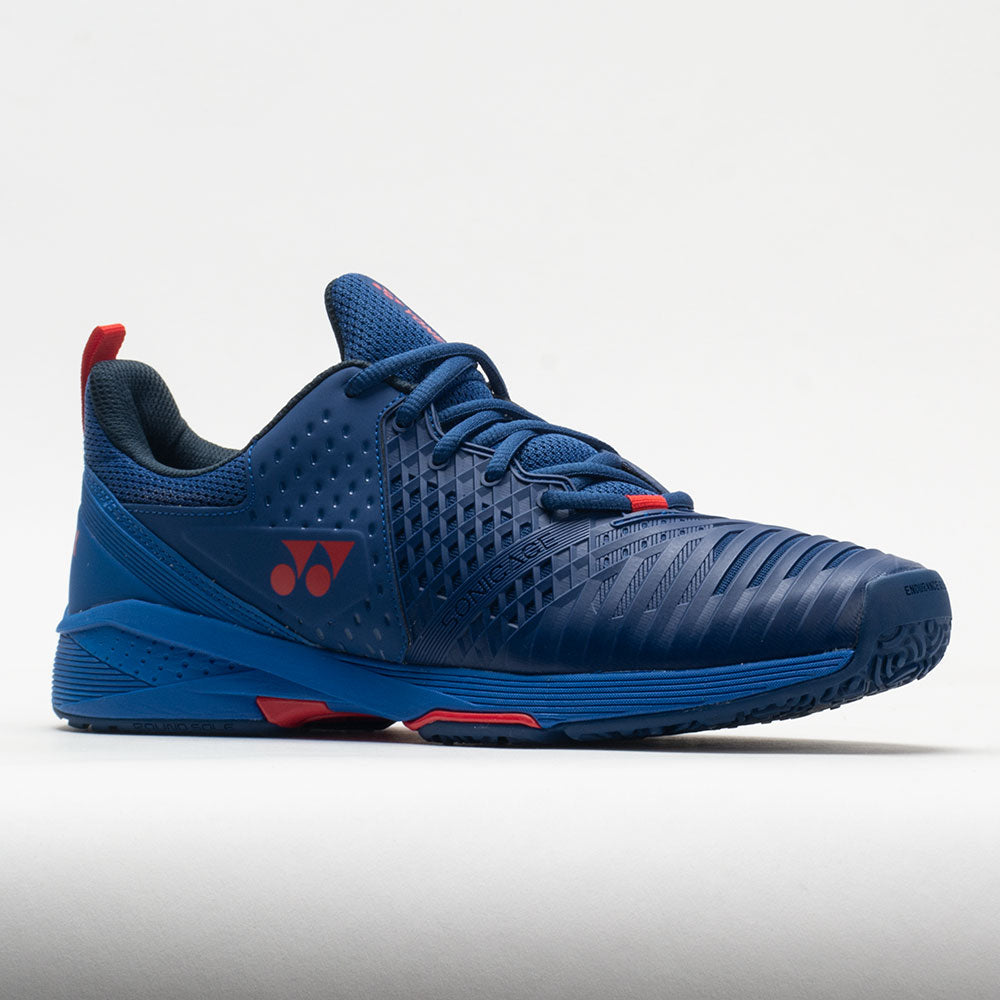Yonex Power Cushion Sonicage 3 Clay Men's  Navy/Red