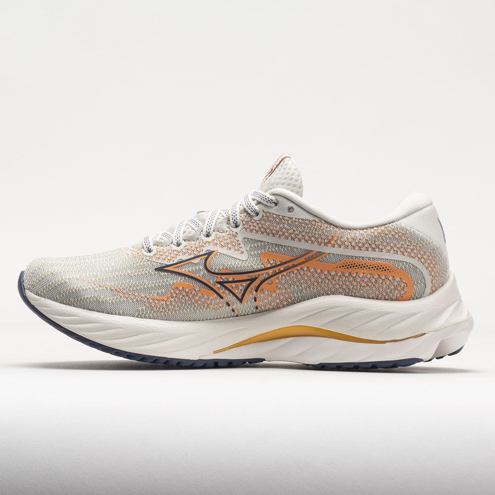 Mizuno Wave Rider 27 Mesh Women's  Snow White/Nightshadow Blue
