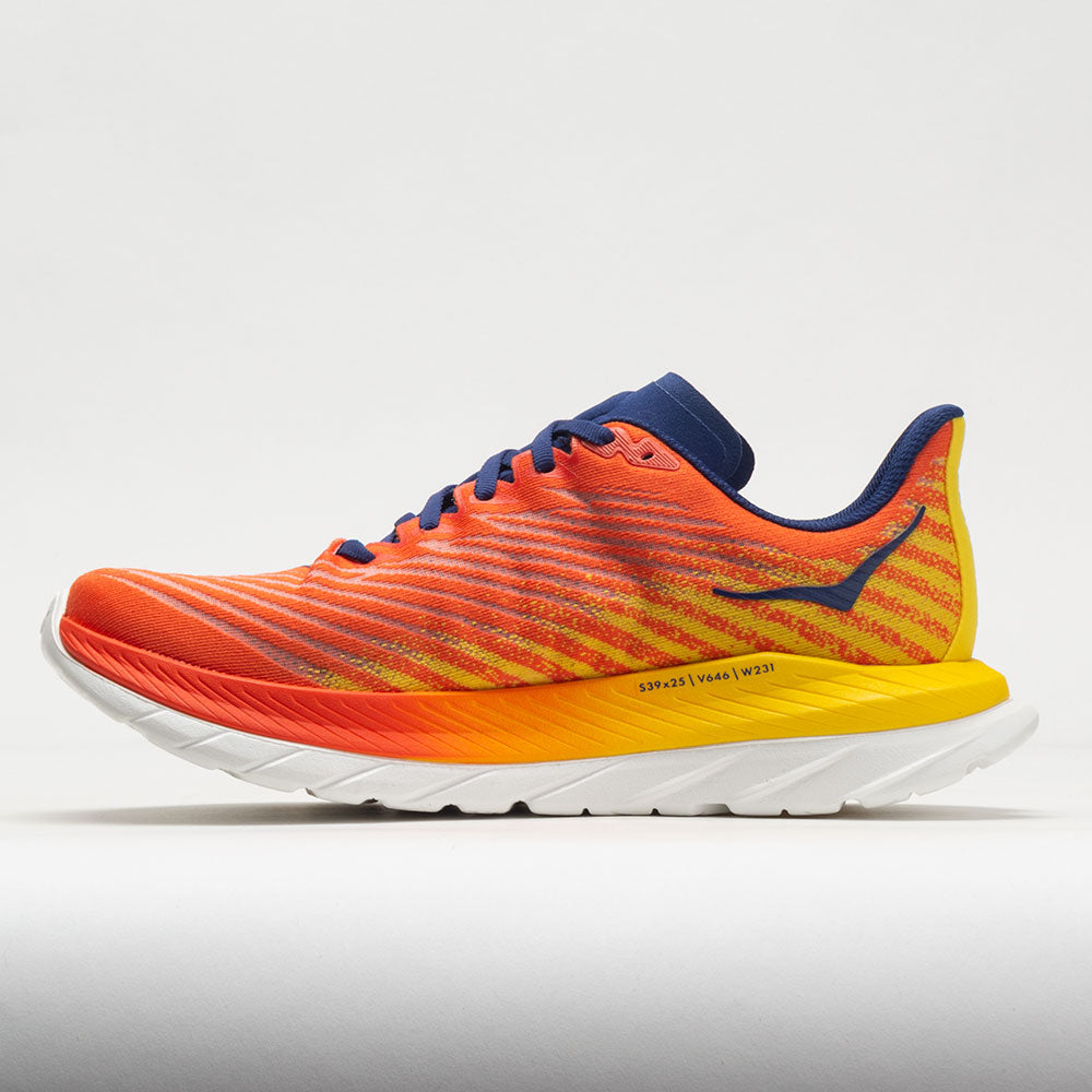 HOKA Mach 5 Men's  Flame/Dandelion