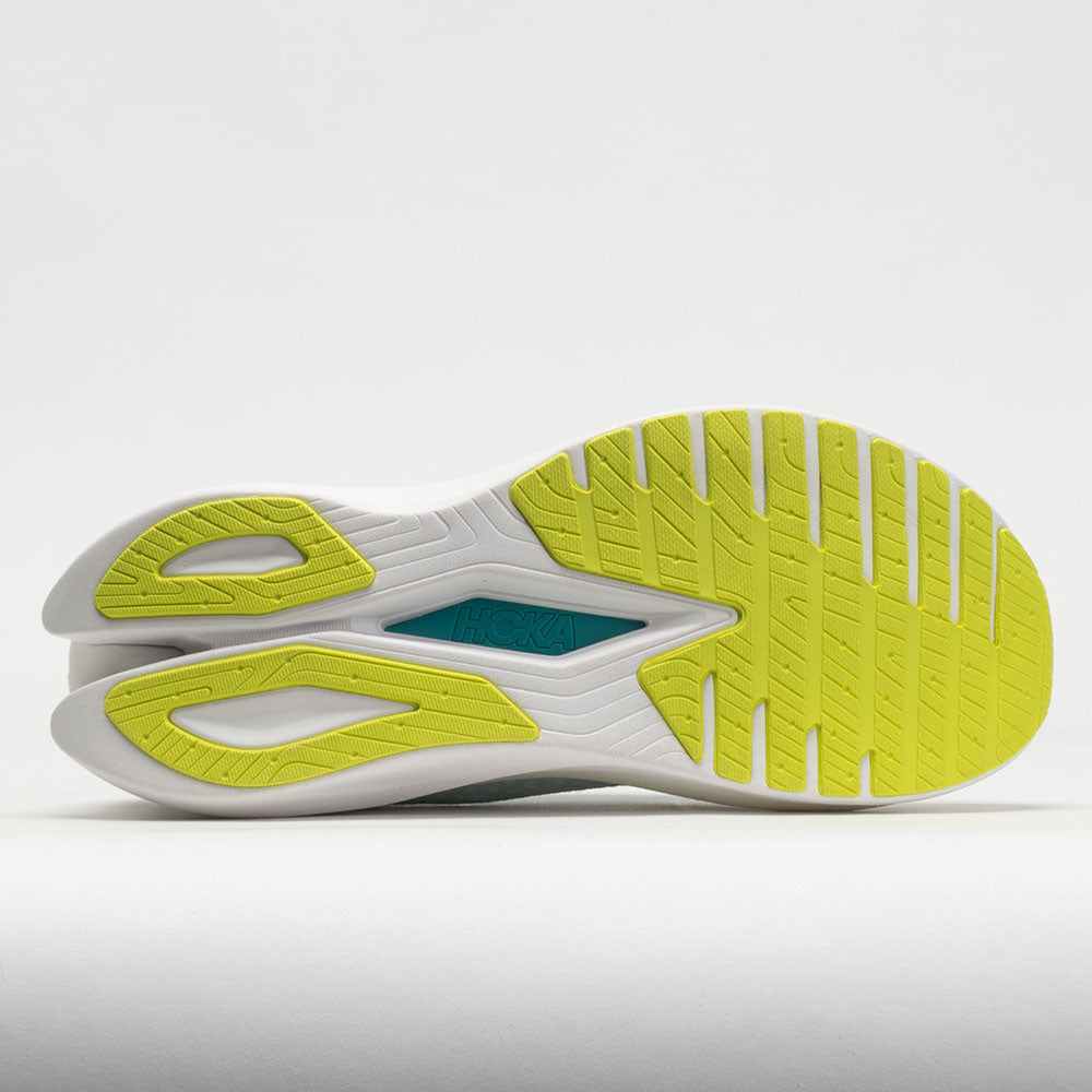 HOKA Mach X Men's  White/Blue Glass
